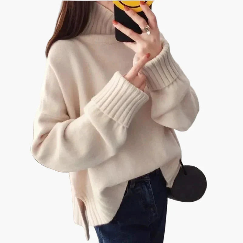 Lune London | Oversized turtleneck - Trendy Korean style for autumn and winter