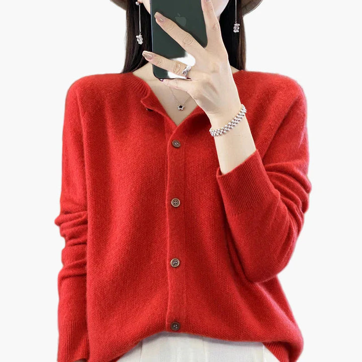 Lune London | Classic cardigan - Elegant everyday style for the office and leisure