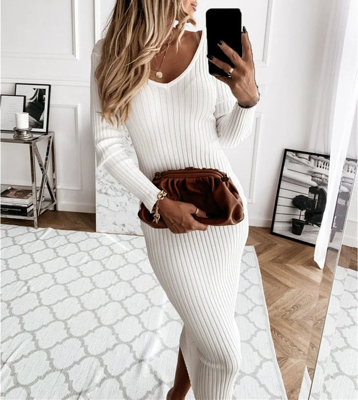 Lune London | Fitted maxi dress
