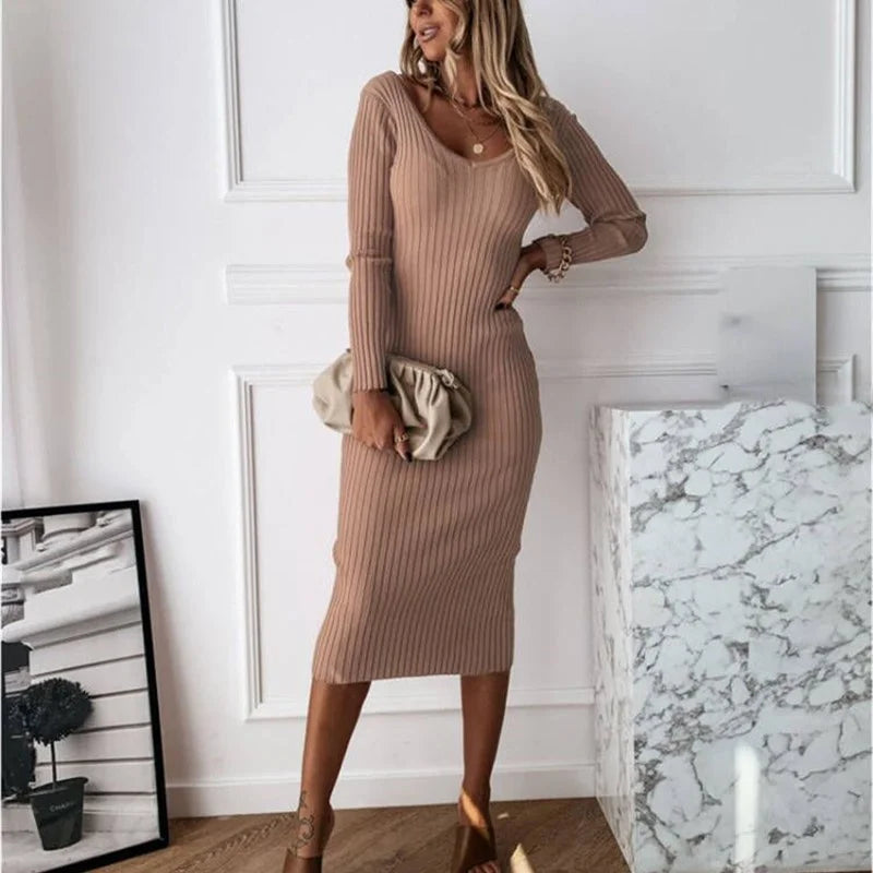 Lune London | Fitted maxi dress