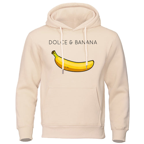 Amarae | Hooded sweatshirt with banana print