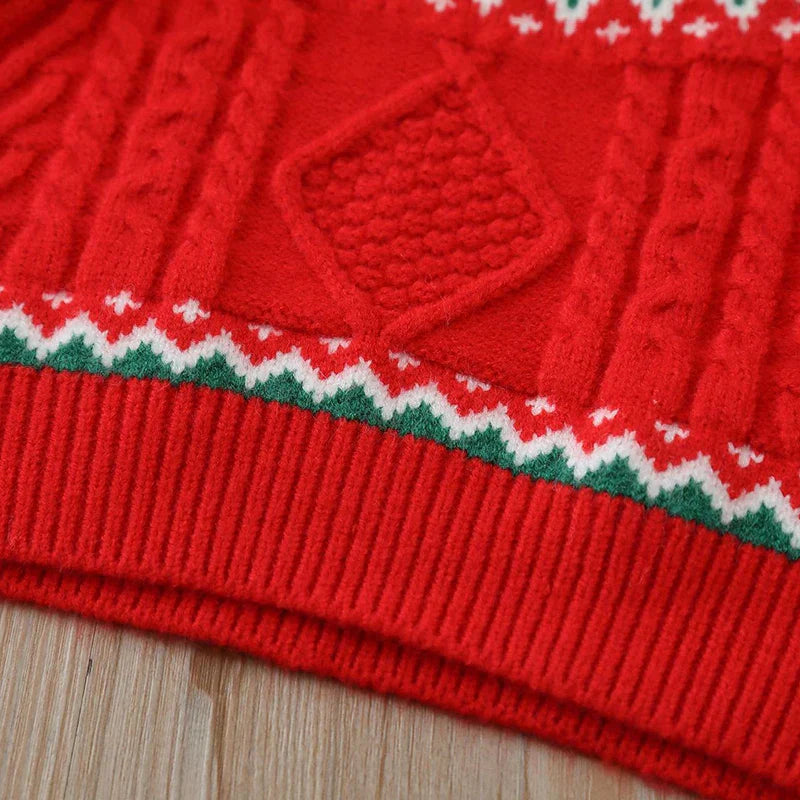 Lune London | Sweater for kids with teddy bear - Soft fleece sweater for boys and girls
