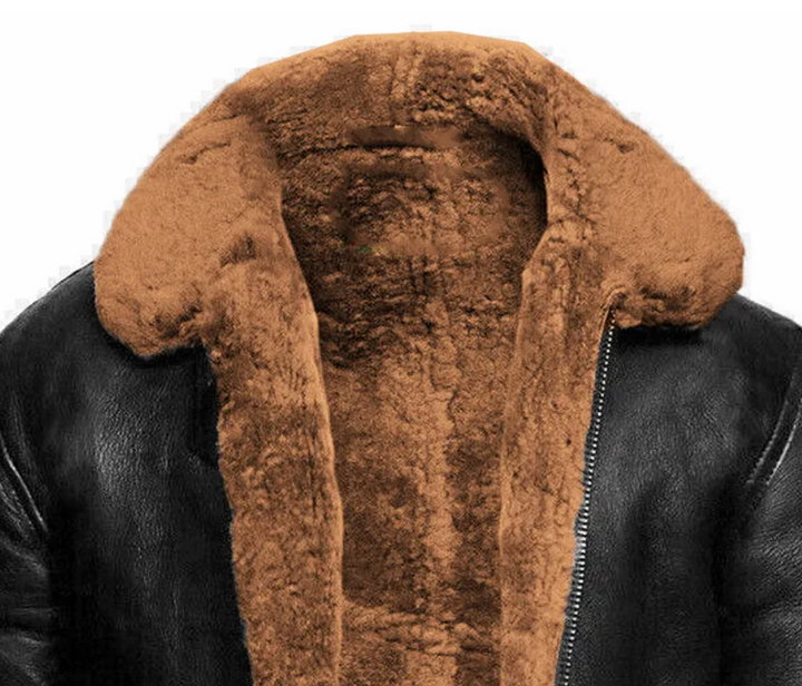 Amarae | Leather Winter Coat