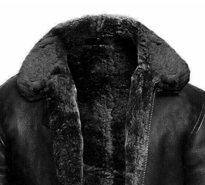 Amarae | Leather Winter Coat