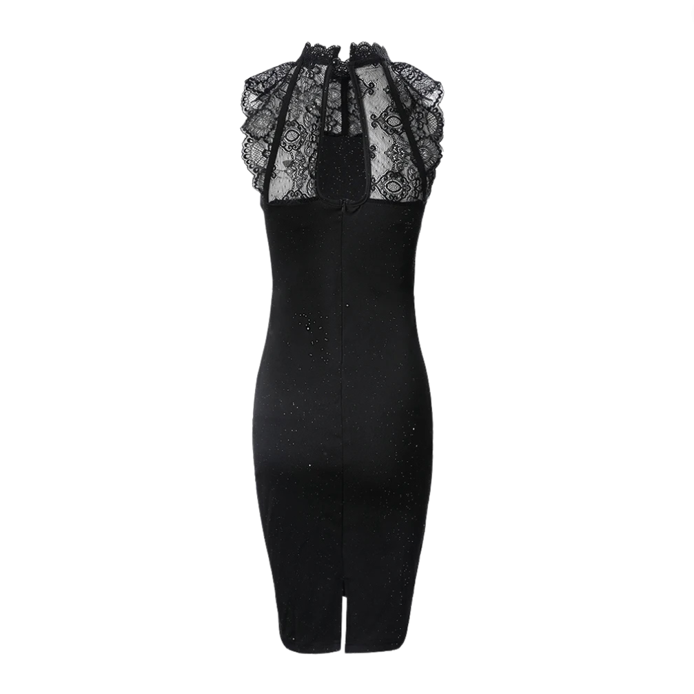 Lune London | Dress Chic party dress with lace for the holidays