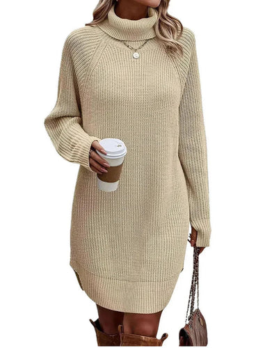 Amarae | Knitted Ladies Sweat Dress with Collar