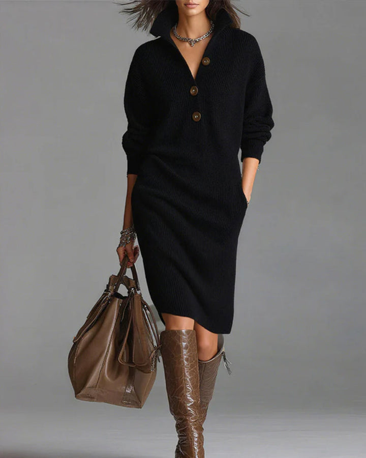 Chic Und Stil | Casual Solid Color Autumn and Winter