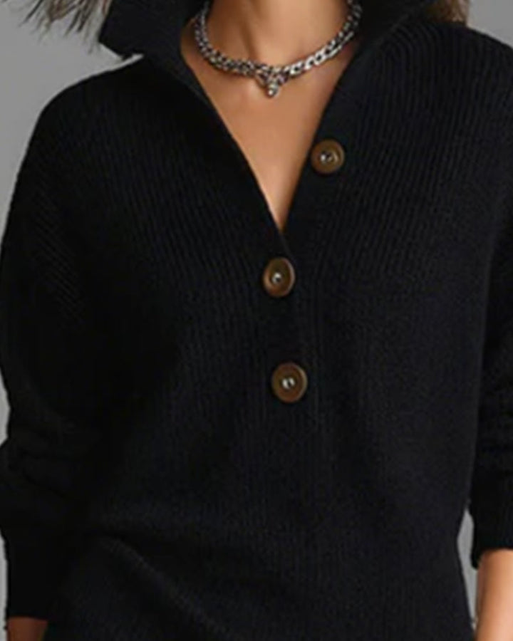Chic Und Stil | Casual Solid Color Autumn and Winter