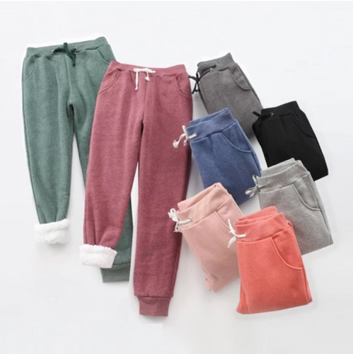 Amarae - Jogging pants with fleece lining and pockets
