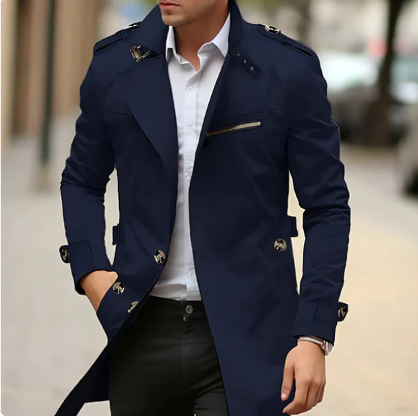 Amarae | Stylish Casual Trench Coat for Men