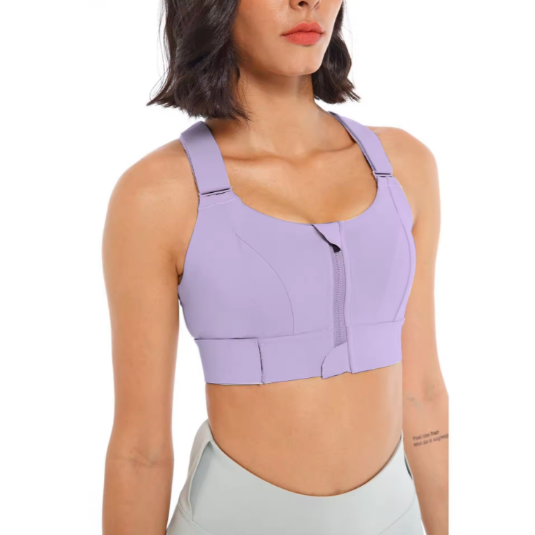 Lune London | Adjustable Zipper Sports Bra