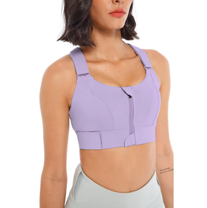 Lune London | Adjustable Zipper Sports Bra