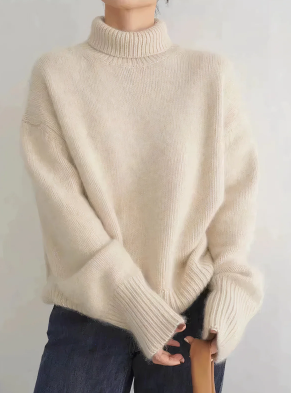 Amarae | Sweater Cashmere Roll Neck Sweater