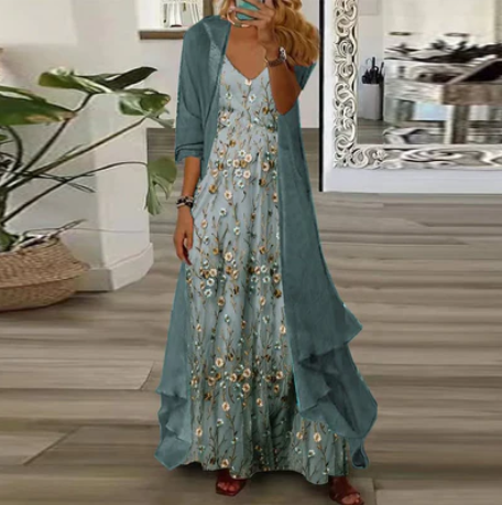 Amarae | Blue Maxi Dress