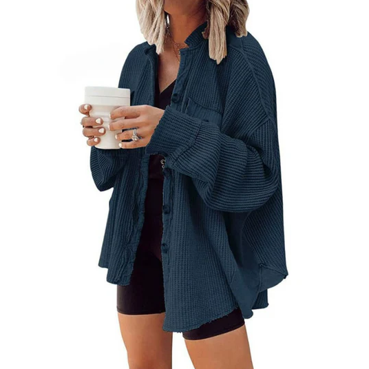 Lune London | irregular hoodie jacket in corduroy