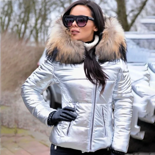 Amarae | elegant winter coat with faux fur