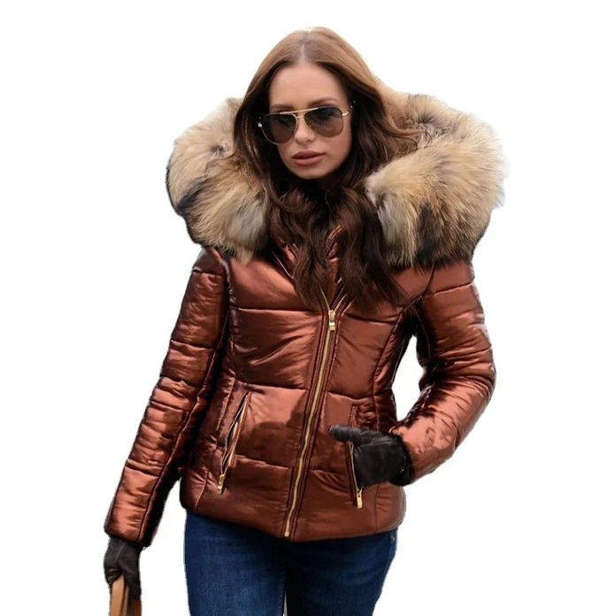Amarae | elegant winter coat with faux fur
