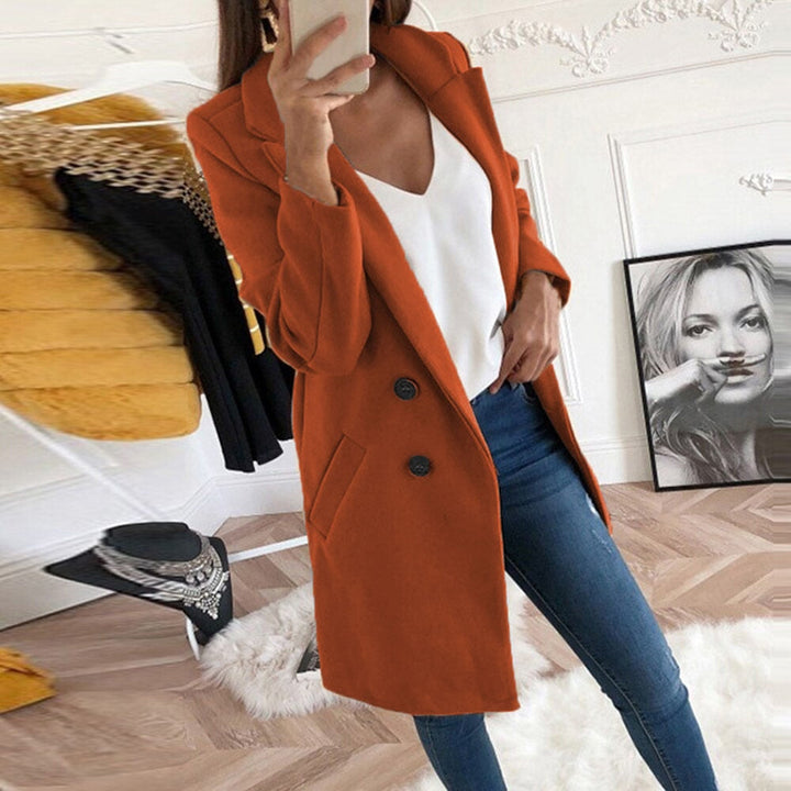 Amarae | Elegant Women's Coat with Buttons and Pockets