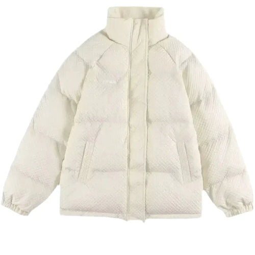Amarae | Men's Padded Winter Jacket with High Collar - Trendy Leisure Jacket for Couples