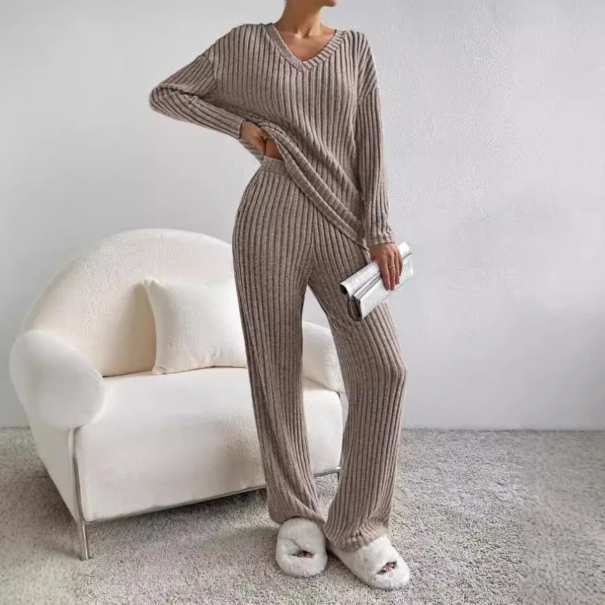 Lune London | 2-Piece Lounge Set Rib Pattern