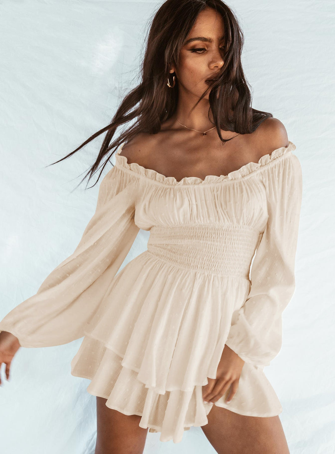 Lune London | Ruffled plunging dresses