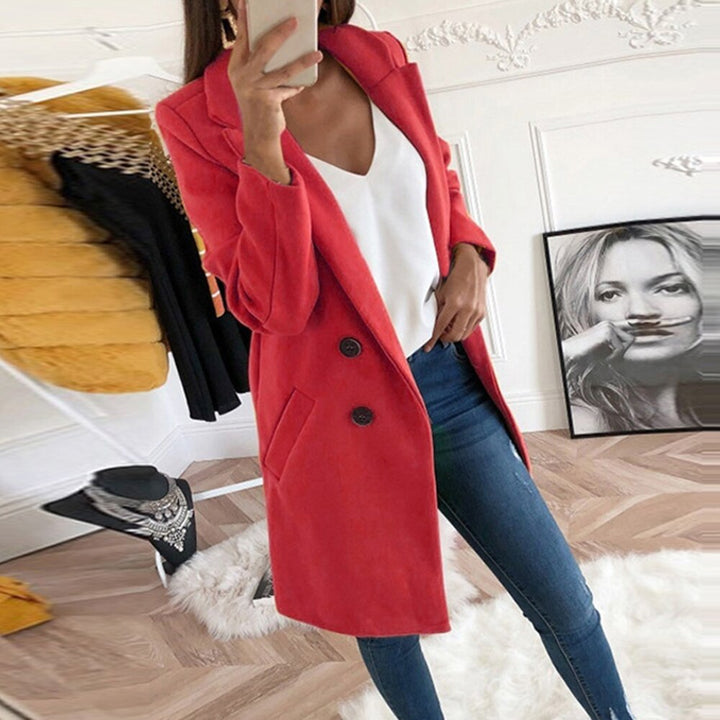 Amarae | Elegant Women's Coat with Buttons and Pockets
