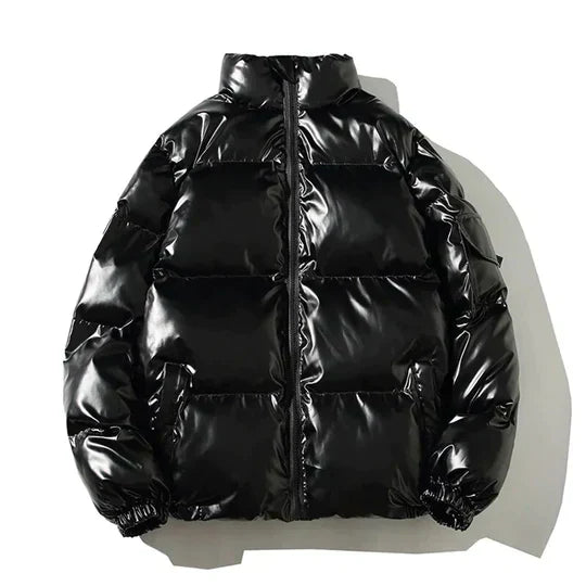 Lune London | Windproof Metallic Winter Puffer Jacket