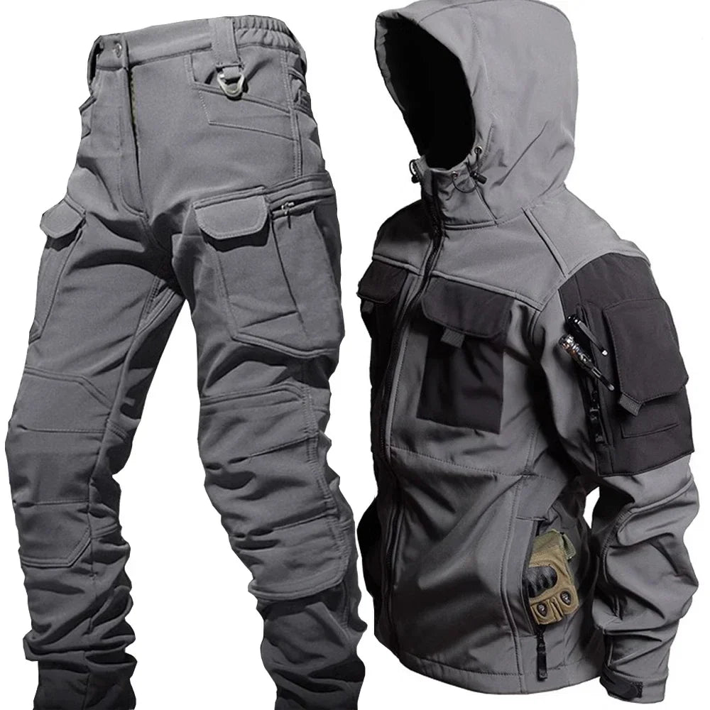 Amarae - Waterproof thermal jumpsuit with multiple pockets for men