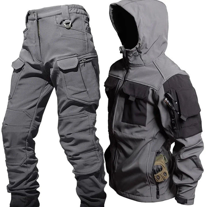Amarae - Waterproof thermal jumpsuit with multiple pockets for men