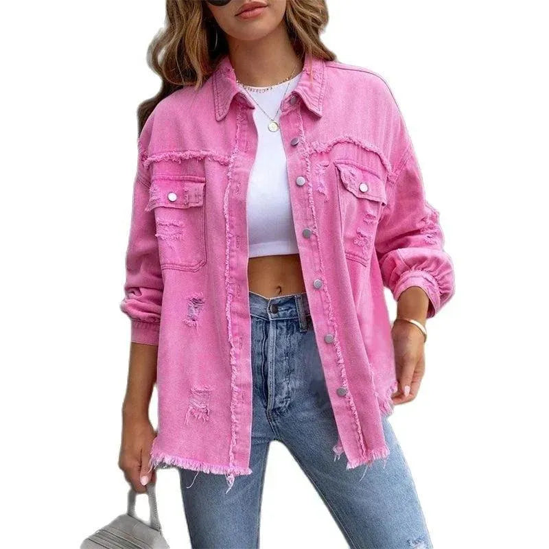 Amarae | Oversized and casual denim jacket for women