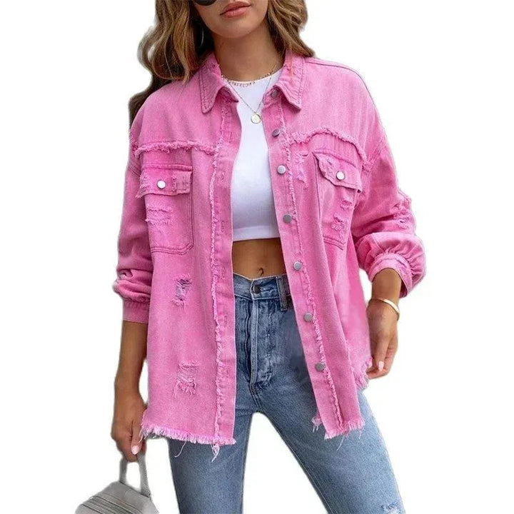 Amarae | Oversized and casual denim jacket for women