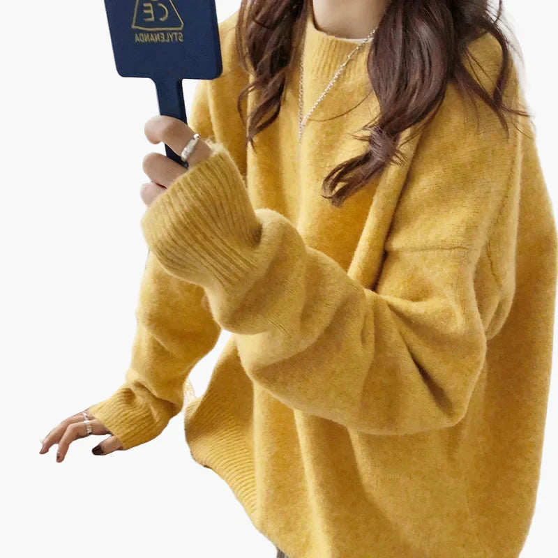 Lune London | Oversized knit sweater retro look leisure autumn winter