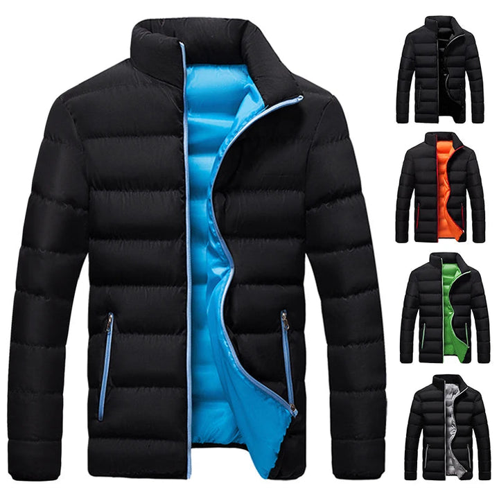 Amarae | Puffer jacket - Windproof and Water repellent - High collar - Zipper - Lined and Warm