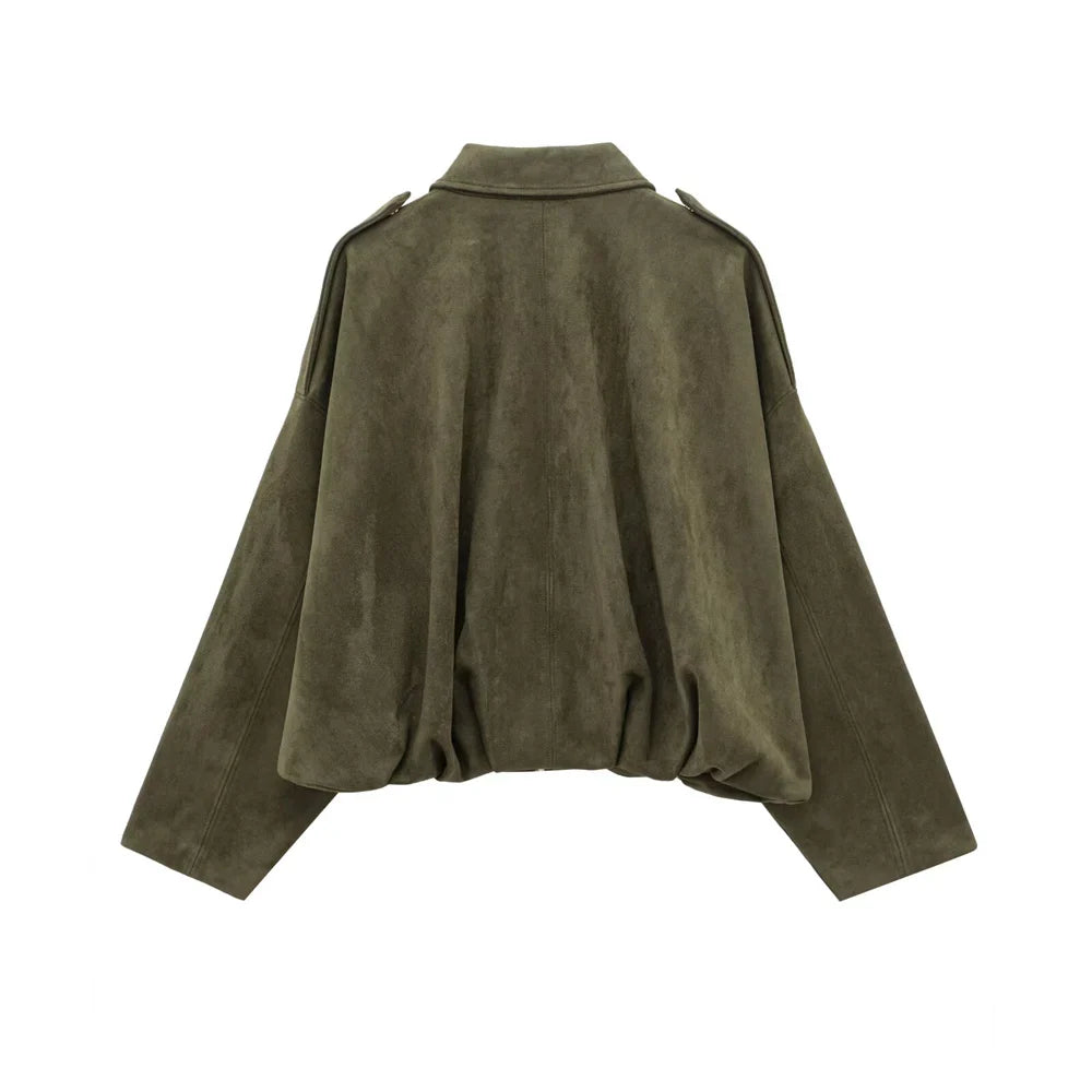 Lune London | Faux Suede Jacket