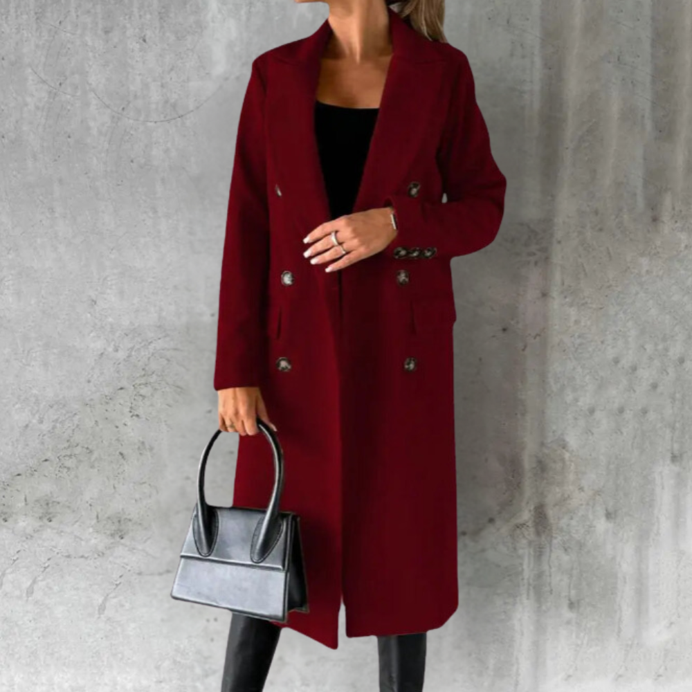 Lune London | Long Wool Jacket Women Urban Chic