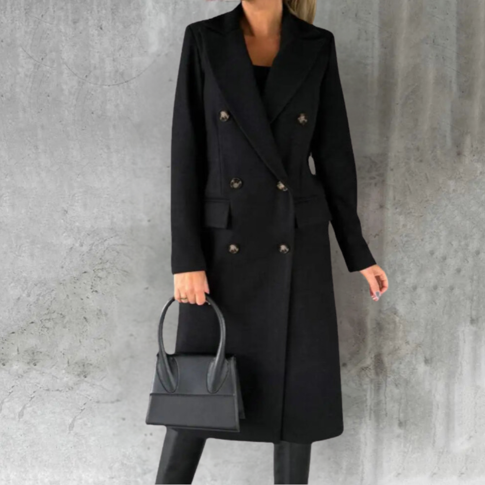 Lune London | Long Wool Jacket Women Urban Chic