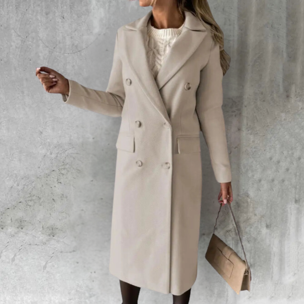 Lune London | Long Wool Jacket Women Urban Chic