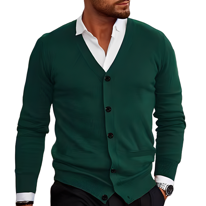 Amarae | Casual Cotton Cardigan with Buttons for Men