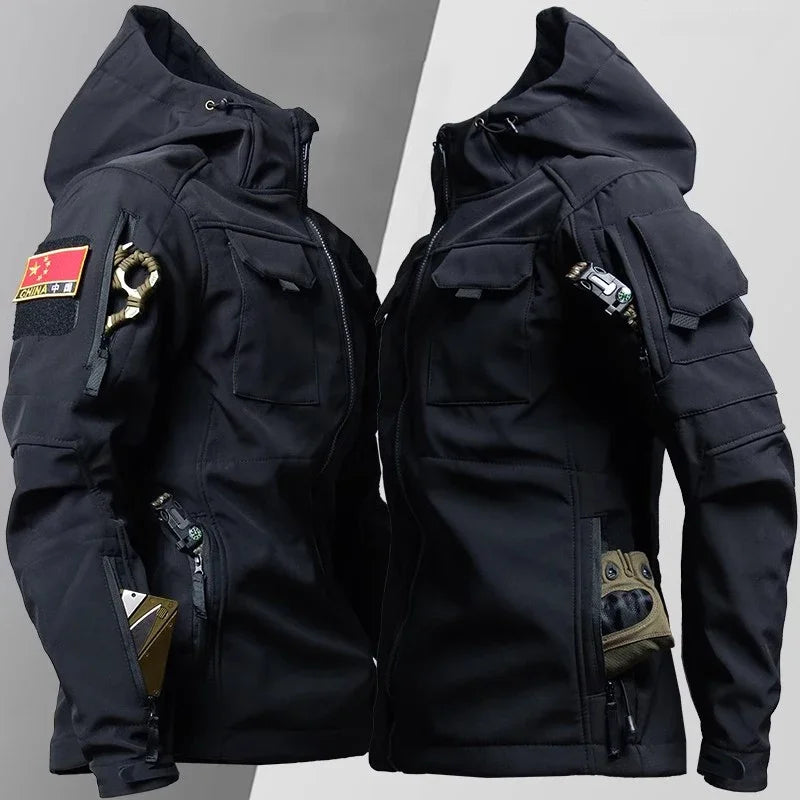 Amarae - Waterproof thermal jumpsuit with multiple pockets for men