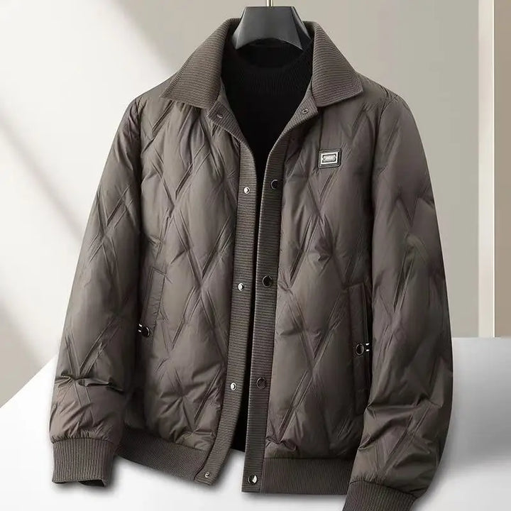 Lune London | Padded quilted jacket - Casual cut with ribbed collar and cuffs