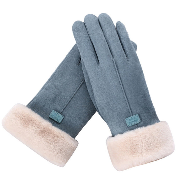 Amarae - Chic and Stylish Winter Furry Gloves for Women