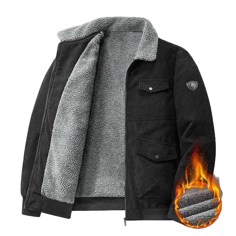 Amarae | Winter jacket with fleece lining - Fashionable casual jacket for cold days