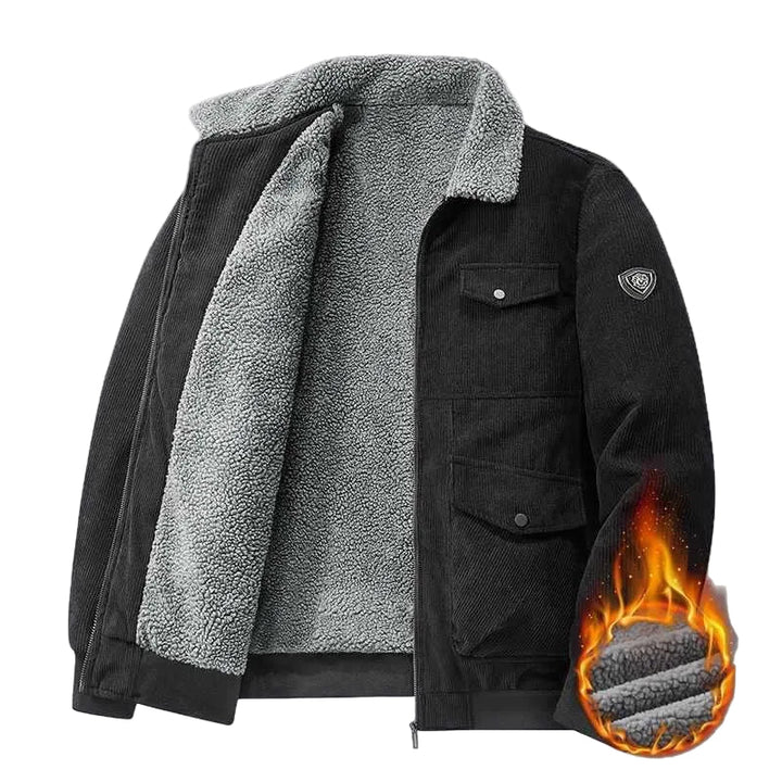 Amarae | Winter jacket with fleece lining - Fashionable casual jacket for cold days
