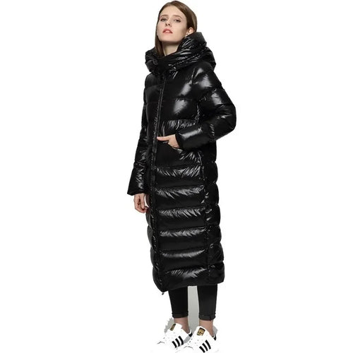 Amarae | Elegant Long Down Jacket for Women