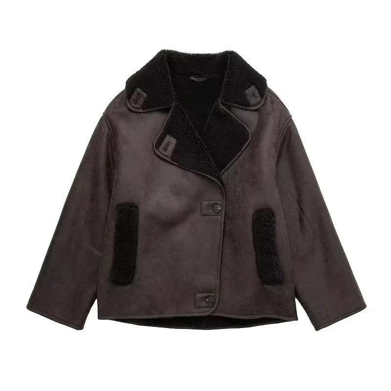 Amarae | Warm wool blend jacket