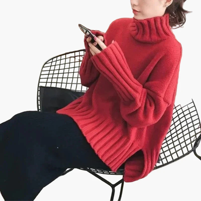 Lune London | Oversized turtleneck - Trendy Korean style for autumn and winter