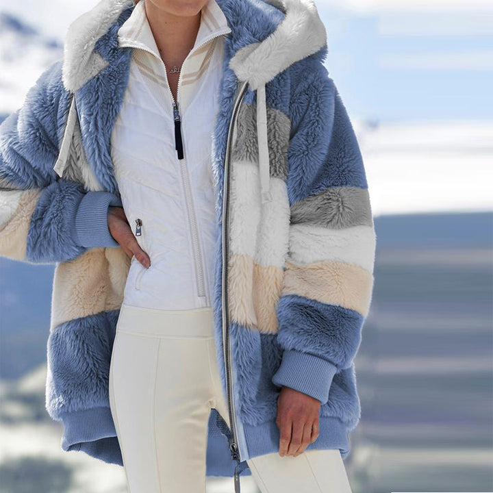 Amarae | Fleece jacket with hood