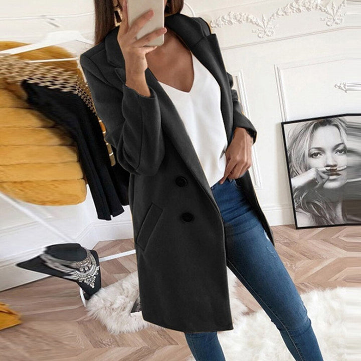 Amarae | Elegant Women's Coat with Buttons and Pockets