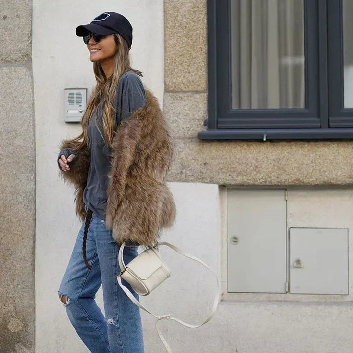 Lune London | Plush Faux Fur Jacket