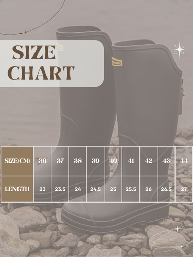 Amarae | Waterproof Rubber Boots for Women - Lightweight